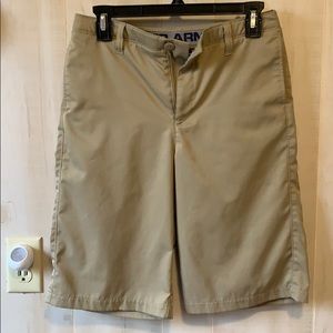 Under Armour khaki shorts for boys